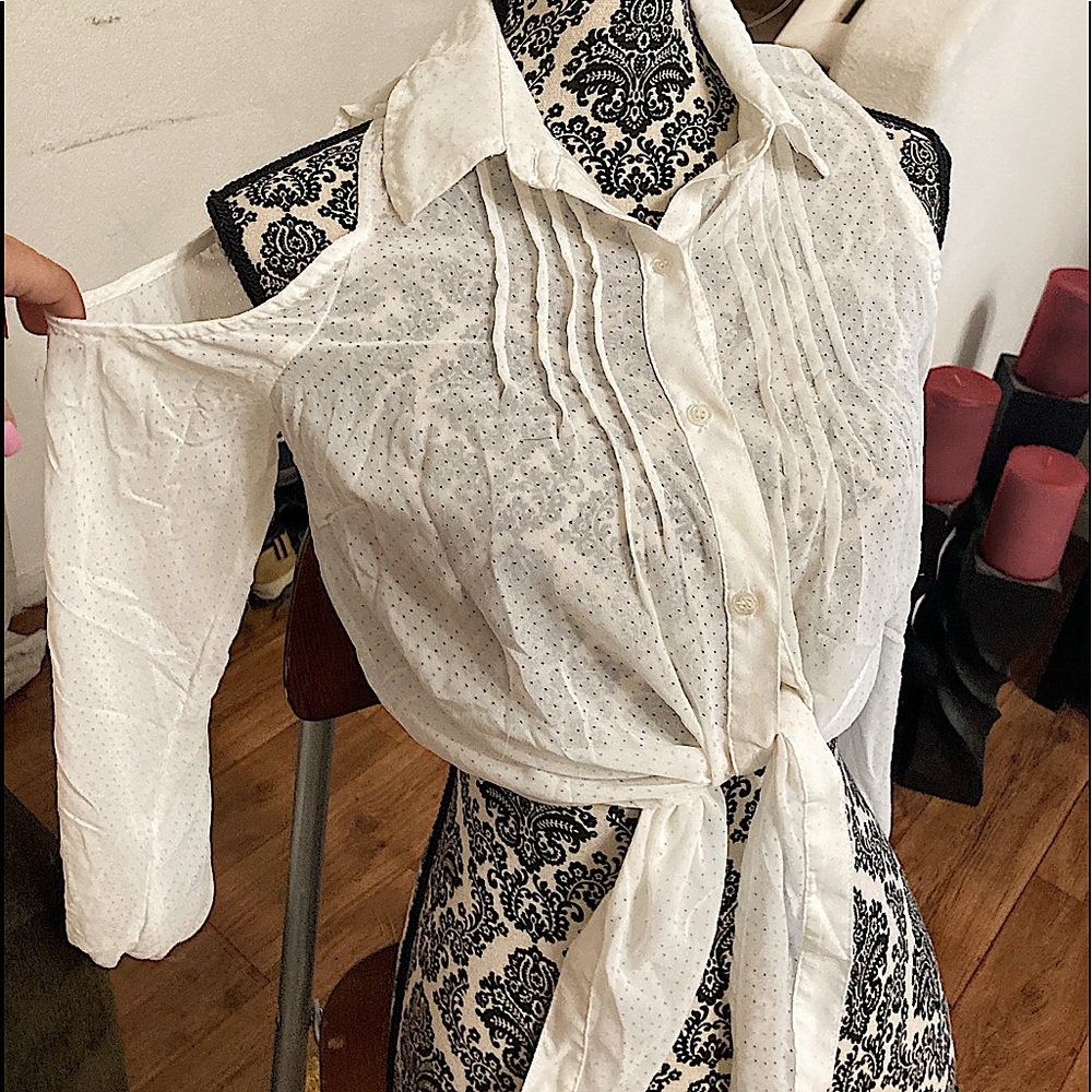 Do & Be White blouse